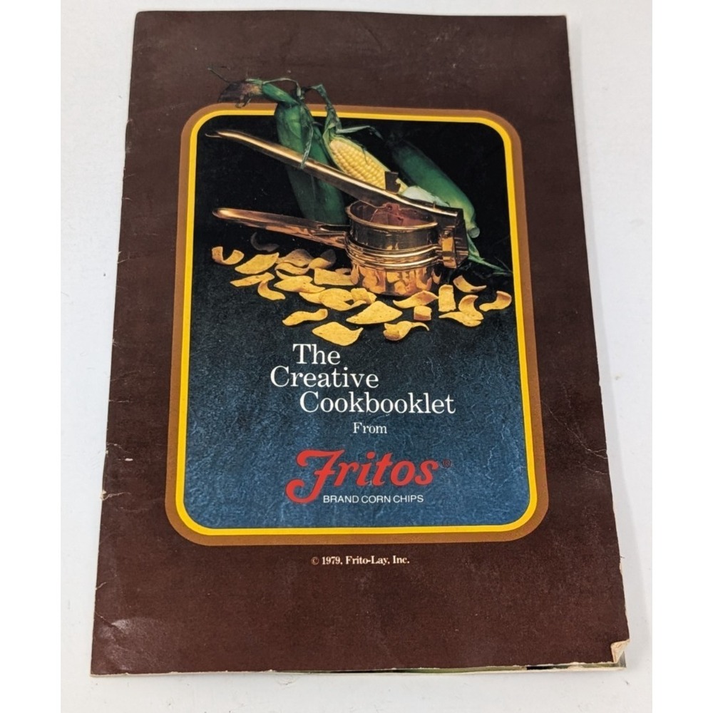 Vintage Fritos Cookbook Paperback 1979 Corn Chips 1970s‎ Food